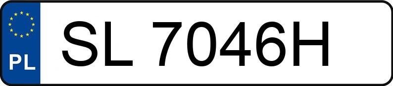 Numer rejestracyjny SL 7046H posiada SKODA SCALA - SL7046H