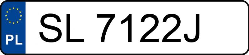 Numer rejestracyjny SL 7122J posiada AUDI Q5 - SL7122J