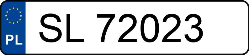 Numer rejestracyjny SL 72023 posiada OPEL Corsa B 1.2i Kat. MR`93 City - SL72023