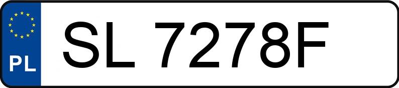 Numer rejestracyjny SL 7278F posiada RENAULT MEGANE - SL7278F