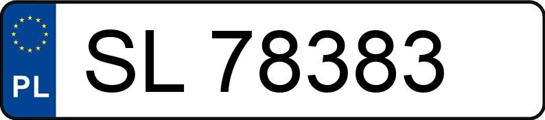 Numer rejestracyjny SL 78383 posiada MAZDA 2 - 1.4 CD MR`07 E4 Independence - SL78383