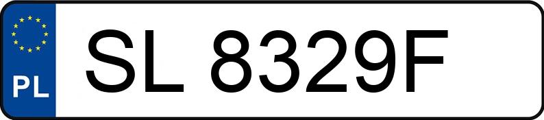 Numer rejestracyjny SL 8329F posiada RENAULT CLIO - SL8329F