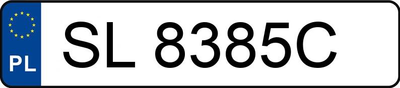 Numer rejestracyjny SL 8385C posiada VOLKSWAGEN GOLF - SL8385C