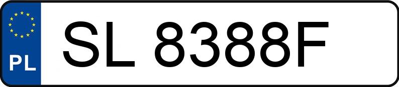 Numer rejestracyjny SL 8388F posiada AUDI A4 2.0 TDI - SL8388F