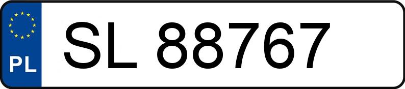 Numer rejestracyjny SL 88767 posiada TOYOTA AYGO - SL88767 Numer rejestracyjny SL 88767 posiada TOYOTA AYGO - SL88767
