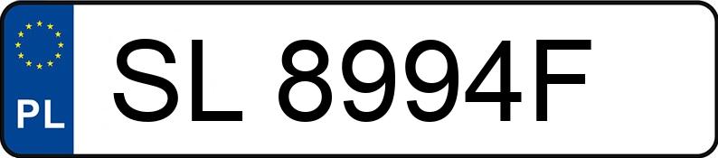 Numer rejestracyjny SL 8994F posiada MERCEDES-BENZ C 300 - SL8994F