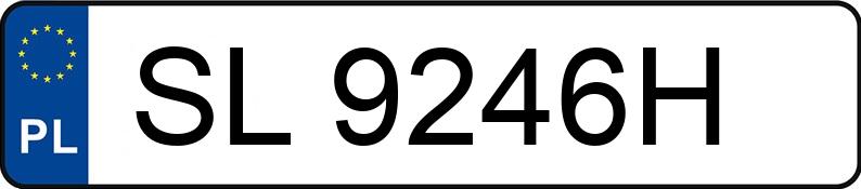 Numer rejestracyjny SL 9246H posiada PEUGEOT 407 - SL9246H