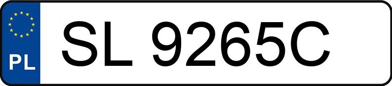 Numer rejestracyjny SL 9265C posiada VOLKSWAGEN LUPO - SL9265C