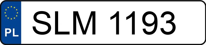 Numer rejestracyjny SLM 1193 posiada IFA HL 6011 8.6t HL6011/5.0 - SLM1193 Numer rejestracyjny SLM 1193 posiada IFA HL 6011 8.6t HL6011/5.0 - SLM1193