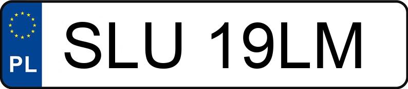 Numer rejestracyjny SLU 19LM posiada PEUGEOT 206 1.1 MR`98 XR Presence - SLU19LM