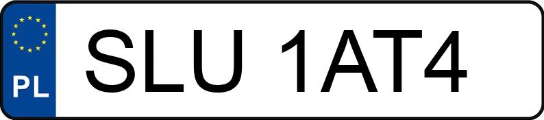 Numer rejestracyjny SLU 1AT4 posiada VOLKSWAGEN Golf IV 1.9 TDI MR`97 GTI - SLU1AT4