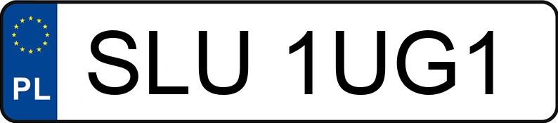 Numer rejestracyjny SLU 1UG1 posiada SEAT IBIZA 1.4 KAT - SLU1UG1