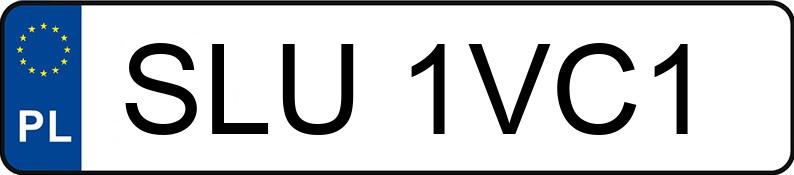 Numer rejestracyjny SLU 1VC1 posiada AUDI A4 AVANT - SLU1VC1