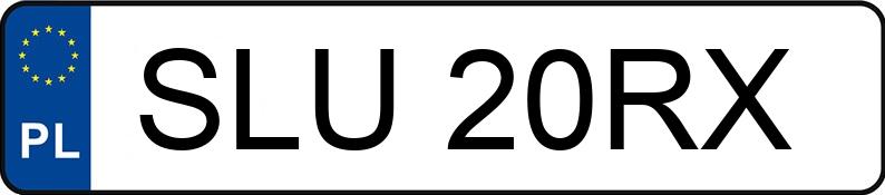 Numer rejestracyjny SLU 20RX posiada YIYING  YY50QT - SLU20RX