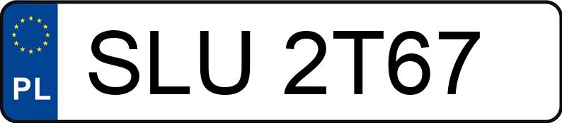 Numer rejestracyjny SLU 2T67 posiada CYNKOMET T-117/0 T-117 - SLU2T67