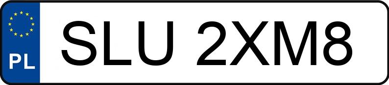 Numer rejestracyjny SLU 2XM8 posiada BMW 320D - SLU2XM8 Numer rejestracyjny SLU 2XM8 posiada BMW 320D - SLU2XM8