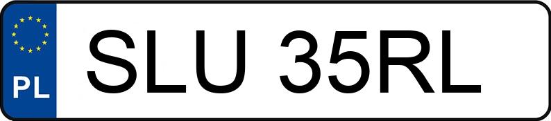 Numer rejestracyjny SLU 35RL posiada OPEL CALIBRA 2.0 KAT 16V - SLU35RL Numer rejestracyjny SLU 35RL posiada OPEL CALIBRA 2.0 KAT 16V - SLU35RL
