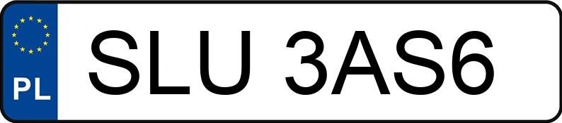 Numer rejestracyjny SLU 3AS6 posiada PEUGEOT 307 Coupe-Cabrio MR`06 E4 Sport 180 - SLU3AS6