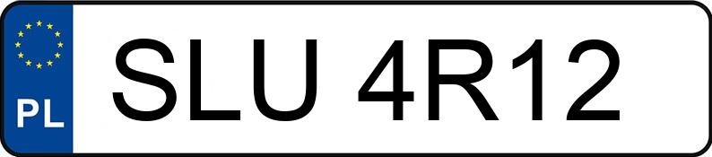 Numer rejestracyjny SLU 4R12 posiada SKODA Octavia 1.6 MR`01 E4 Nature - SLU4R12