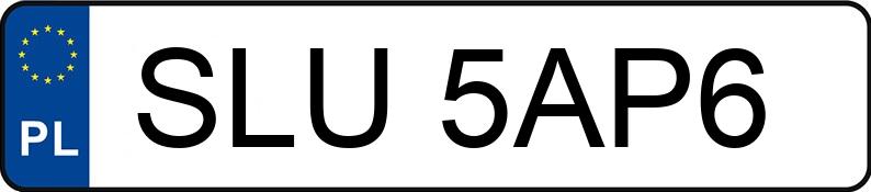 Numer rejestracyjny SLU 5AP6 posiada AUDI A6 2.0 TFSI MR`11 E5 4G A6 2.0 TFSI MR`11 E5 4G - SLU5AP6