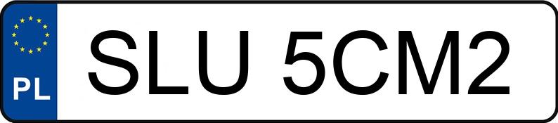 Numer rejestracyjny SLU 5CM2 posiada BMW 520D - SLU5CM2