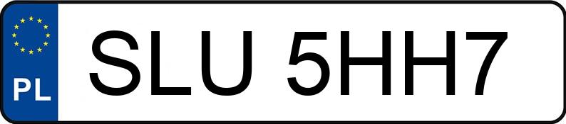 Numer rejestracyjny SLU 5HH7 posiada AUDI A3 2.0 TDi MR`06 E4 8P Ambition - SLU5HH7