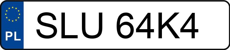 Numer rejestracyjny SLU 64K4 posiada VOLKSWAGEN Golf VI 2.0 TDI MR`08 E5 Comfortline - SLU64K4