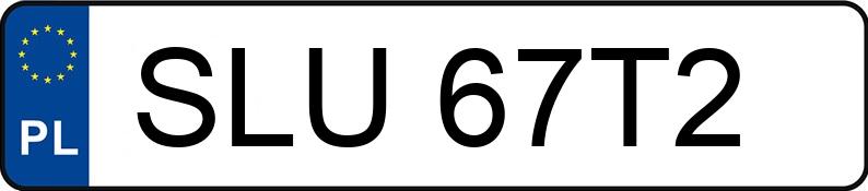 Numer rejestracyjny SLU 67T2 posiada AUDI A1 - SLU67T2 Numer rejestracyjny SLU 67T2 posiada AUDI A1 - SLU67T2