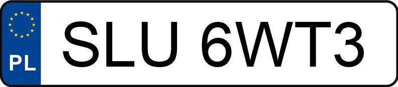 Numer rejestracyjny SLU 6WT3 posiada RENAULT LAGUNA - SLU6WT3