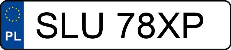 Numer rejestracyjny SLU 78XP posiada KIA Cee d 1.6 MR`10 E5 Comfort - SLU78XP