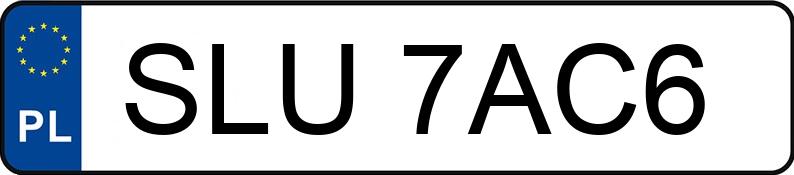 Numer rejestracyjny SLU 7AC6 posiada SEAT Ibiza 1.4 MR`00 6K Stella - SLU7AC6 Numer rejestracyjny SLU 7AC6 posiada SEAT Ibiza 1.4 MR`00 6K Stella - SLU7AC6