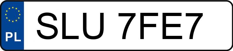 Numer rejestracyjny SLU 7FE7 posiada AUDI A3 2.0 TDi MR`06 E4 8P Ambiente - SLU7FE7