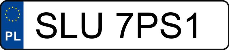 Numer rejestracyjny SLU 7PS1 posiada MAZDA 2 - 1.3 MR`10 E5 Comfort - SLU7PS1