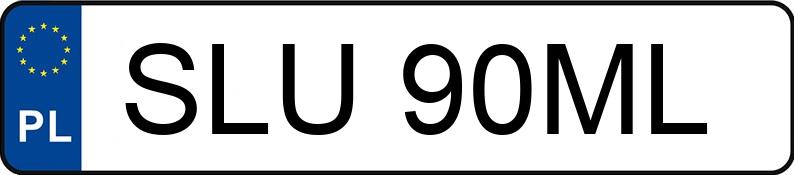 Il numero di registrazione SLU 90ML ha HONDA Civic 1.8i MR`95 VTi - SLU90ML