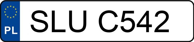 Numer rejestracyjny SLU C542 posiada TOYOTA COROLLA 1.3 KAT - SLUC542 Numer rejestracyjny SLU C542 posiada TOYOTA COROLLA 1.3 KAT - SLUC542