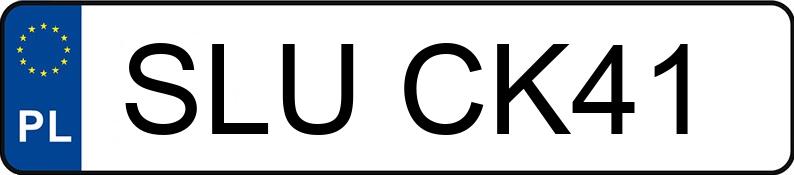 Numer rejestracyjny SLU CK41 posiada MERCEDES-BENZ S 63 AMG MR`13 E5 222 L 4Matic - SLUCK41