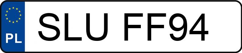 Numer rejestracyjny SLU FF94 posiada VOLVO XC60 - SLUFF94