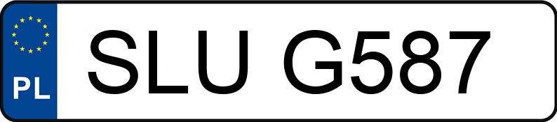 Numer rejestracyjny SLU G587 posiada VOLKSWAGEN Polo III 1.4 MR`99 E2 GP Basis Aut. - SLUG587