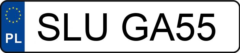 RegistreringsnummerSLU GA55 har TOYOTA Yaris 1.5 MR`17 E6c Dynamic - SLUGA55