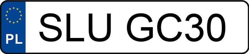 Numer rejestracyjny SLU GC30 posiada BMW 318i Kat. E30 318i Kat. E30 - SLUGC30