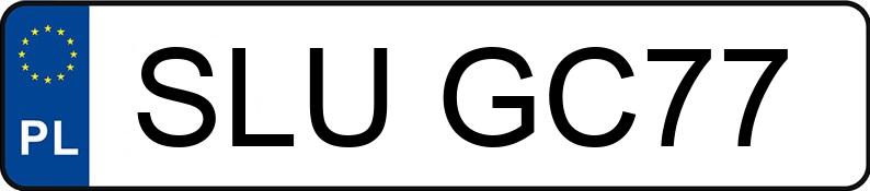 Numer rejestracyjny SLU GC77 posiada BMW X3 XDRIVE30I - SLUGC77 Numer rejestracyjny SLU GC77 posiada BMW X3 XDRIVE30I - SLUGC77