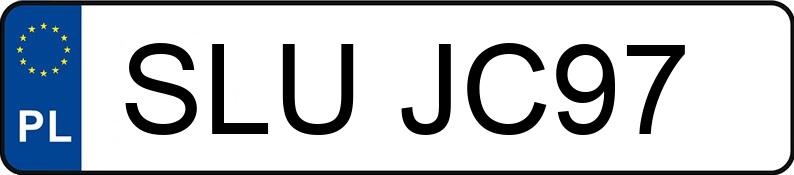 Numer rejestracyjny SLU JC97 posiada AUDI A6 Allroad TDI MR`12 E6 4G clean diesel S tronic - SLUJC97