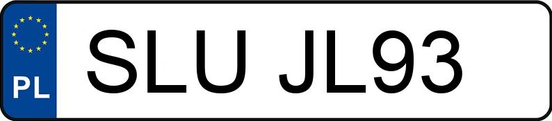 Numer rejestracyjny SLU JL93 posiada PONTIAC Fiero 2.9 Formula Aut. - SLUJL93