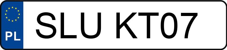 Numer rejestracyjny SLU KT07 posiada SEAT Ibiza 1.2 Kat. 021 A XL - SLUKT07