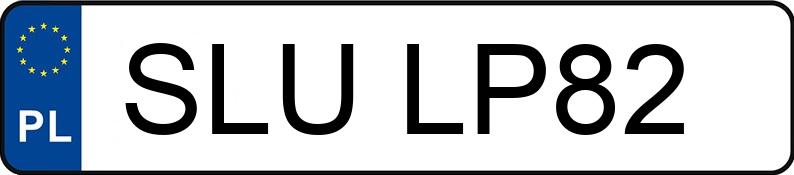 Numer rejestracyjny SLU LP82 posiada AUDI A6 Quattro 3.0 TDi MR`04 E3 4F A6 Quattro 3.0 TDi MR`04 E3 4F - SLULP82