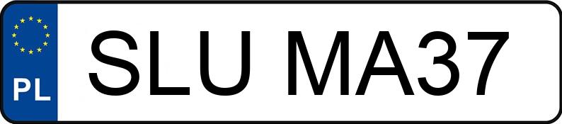 Numer rejestracyjny SLU MA37 posiada BMW 520i Kat. MR`95 E39 520i Kat. MR`95 E39 - SLUMA37