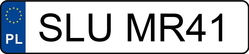 Numer rejestracyjny SLU MR41 posiada BMW 316i Kat. MR`01 E3 E46 316i Kat. MR`01 E3 E46 - SLUMR41