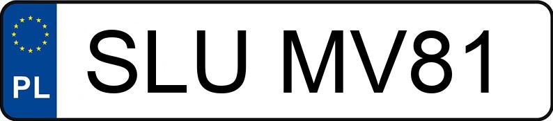 Numer rejestracyjny SLU MV81 posiada SKODA OCTAVIA COMBI - SLUMV81
