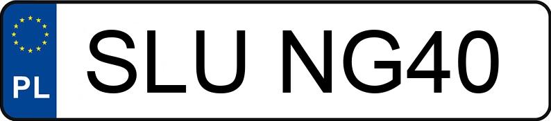 Il numero di registrazione SLU NG40 ha BMW 530i Touring MR`03 E4 E61 530i Touring MR`03 E4 E61 - SLUNG40