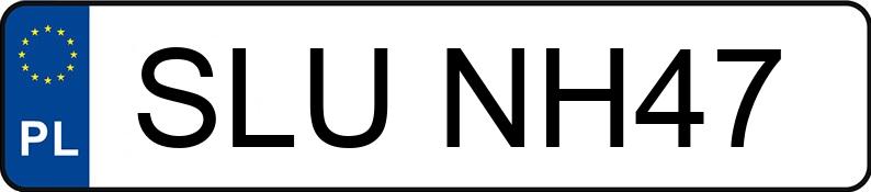 Numer rejestracyjny SLU NH47 posiada BMW 318i MR`04 E4 E90 318i MR`04 E4 E90 - SLUNH47